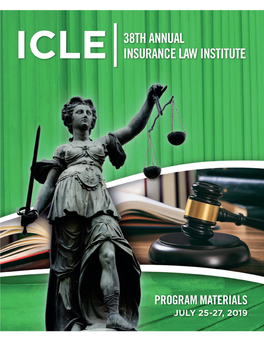 38Th Annual Insurance Law Institute