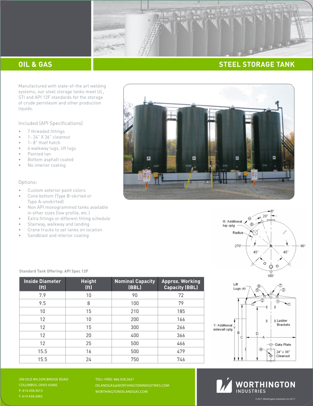 Steel Storage Tank Oil &