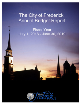 The City of Frederick Annual Budget Report