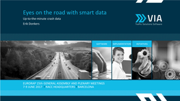 13F – Eyes on the Road with Smart Data