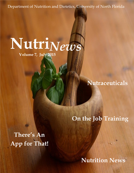 Nutrinews Volume 7, July 2015