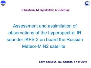 Recent Developments in NWP and Climate Modelling in Russia E