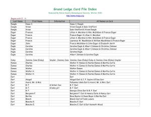 Grand Ledge Card File Index