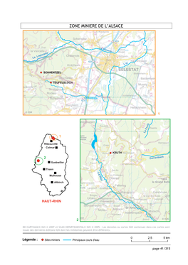 Zone Miniere De L'alsace