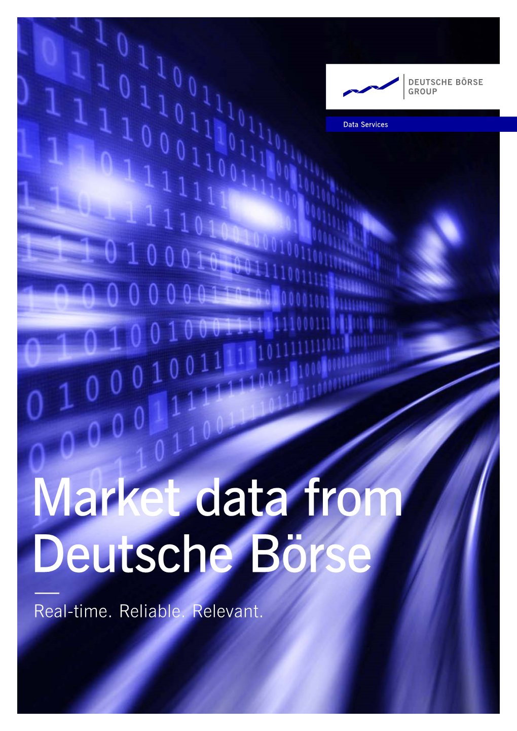 Market Data from Deutsche Börse Real-Time