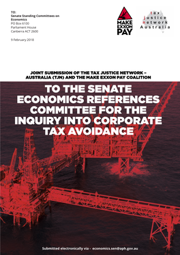 Is Exxon Paying a Fair Share of Tax a TJN Report