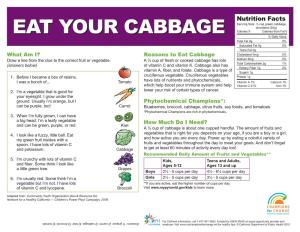 Eat Your Cabbage