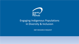 Sodexo Indigenouos Populations