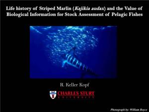 Age, Growth, and Reproductive Dynamics of Striped Marlin, Kajikia