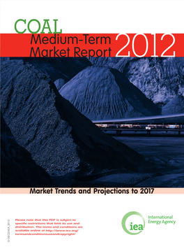 Medium-Term Coal Market Report 2012