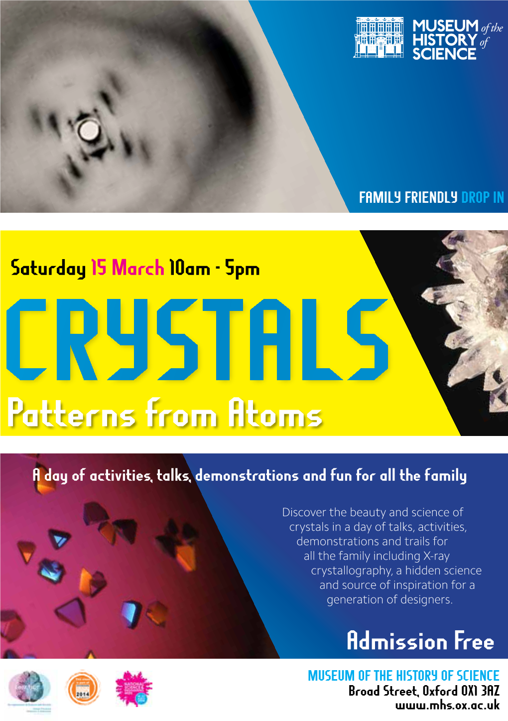 CRYSTALS Patterns from Atoms