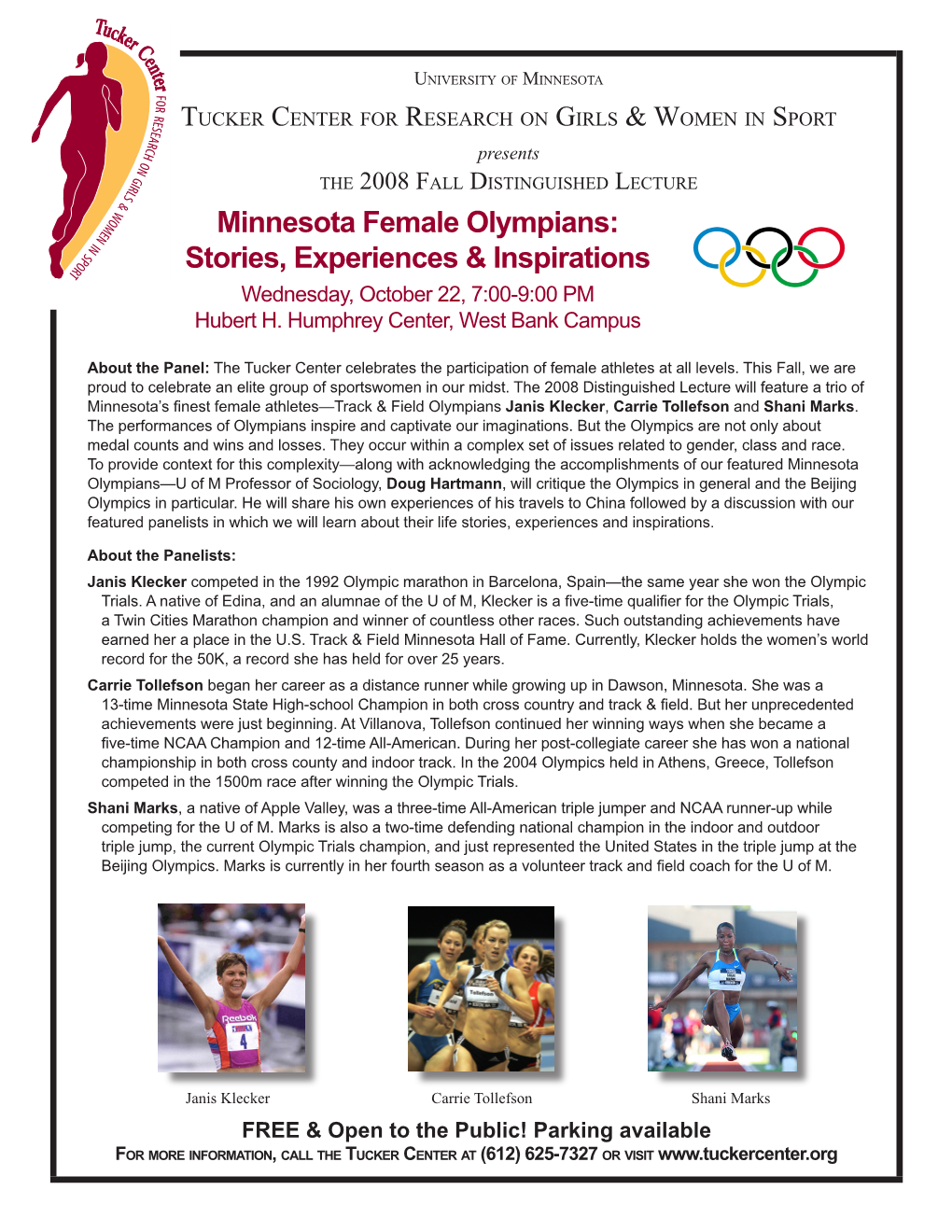 Minnesota Female Olympians: N