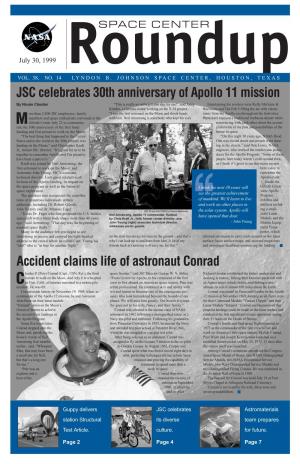 Accident Claims Life of Astronaut Conrad JSC Celebrates 30Th