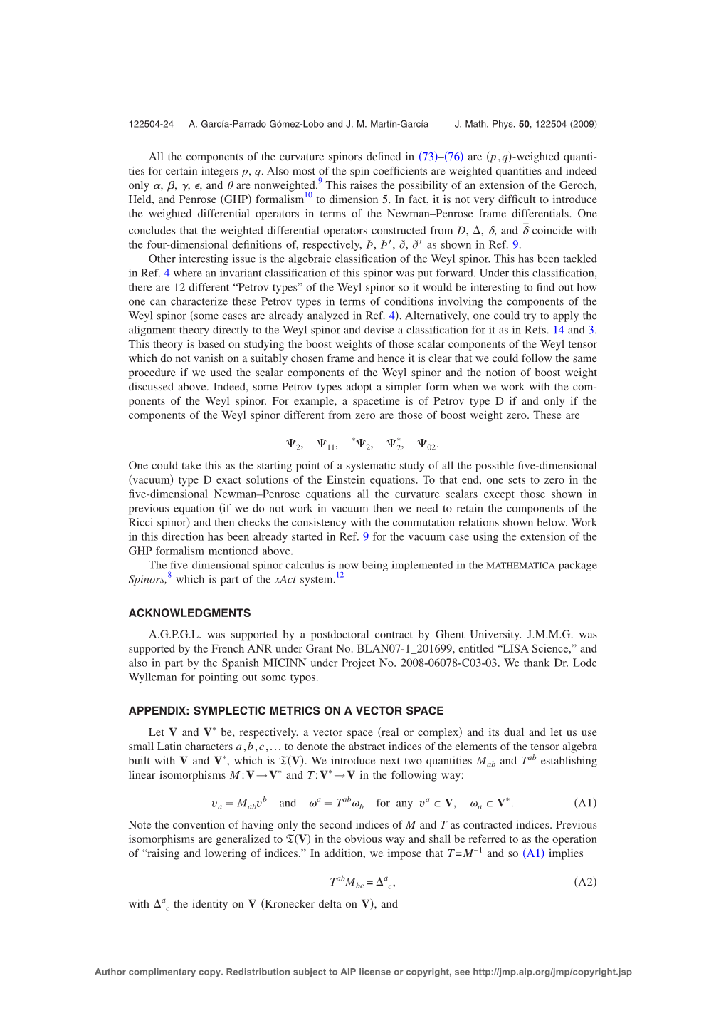 The Components of the Curvature Spinors Defined In