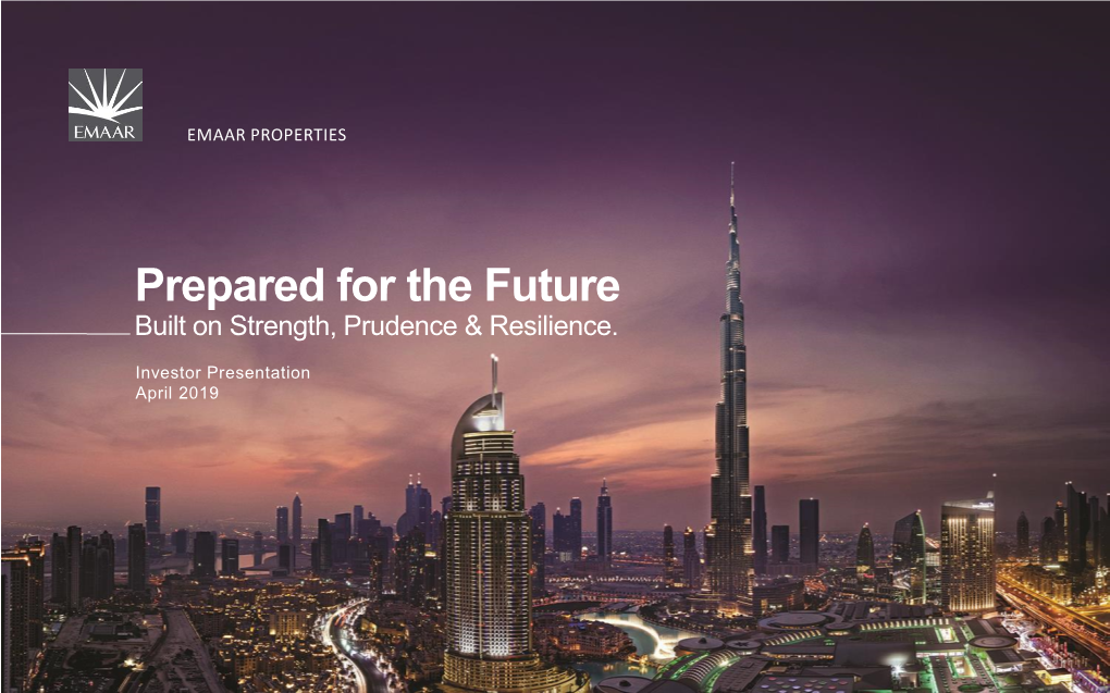 Emaar Hospitality Results Development