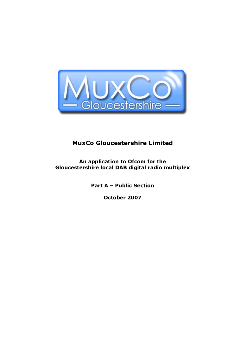 Muxco Gloucestershire Limited