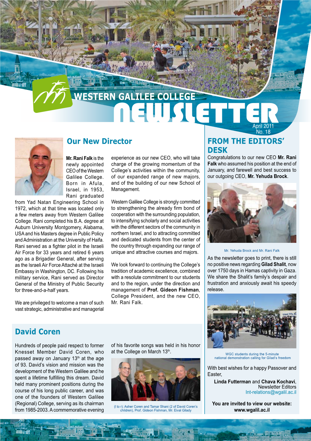 NEWSLETTER April 2011 No