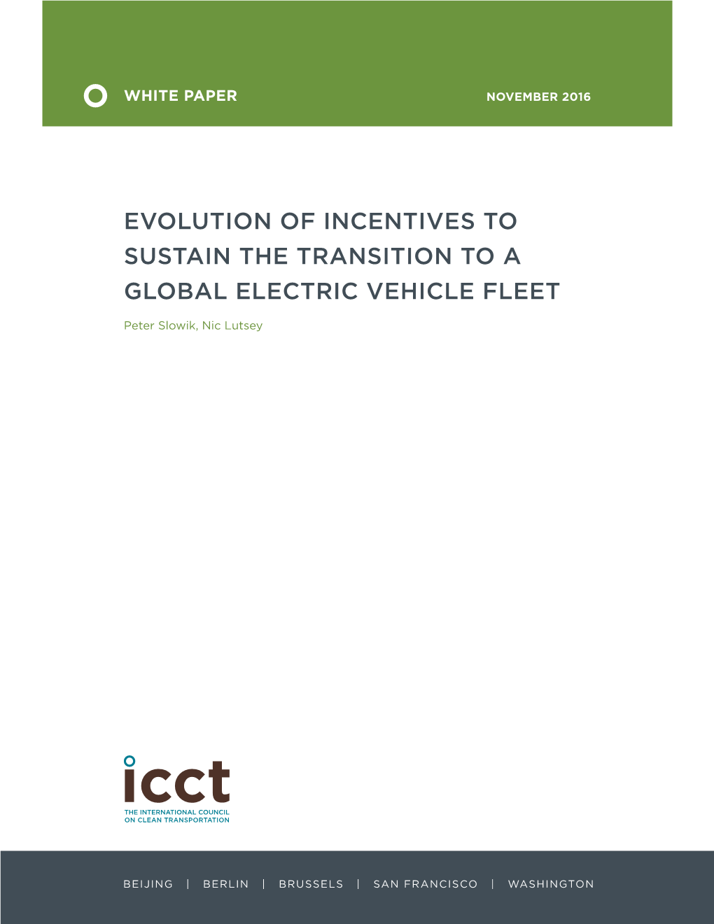 Evolution of Incentives to Sustain the Transition to a Global Electric Vehicle Fleet