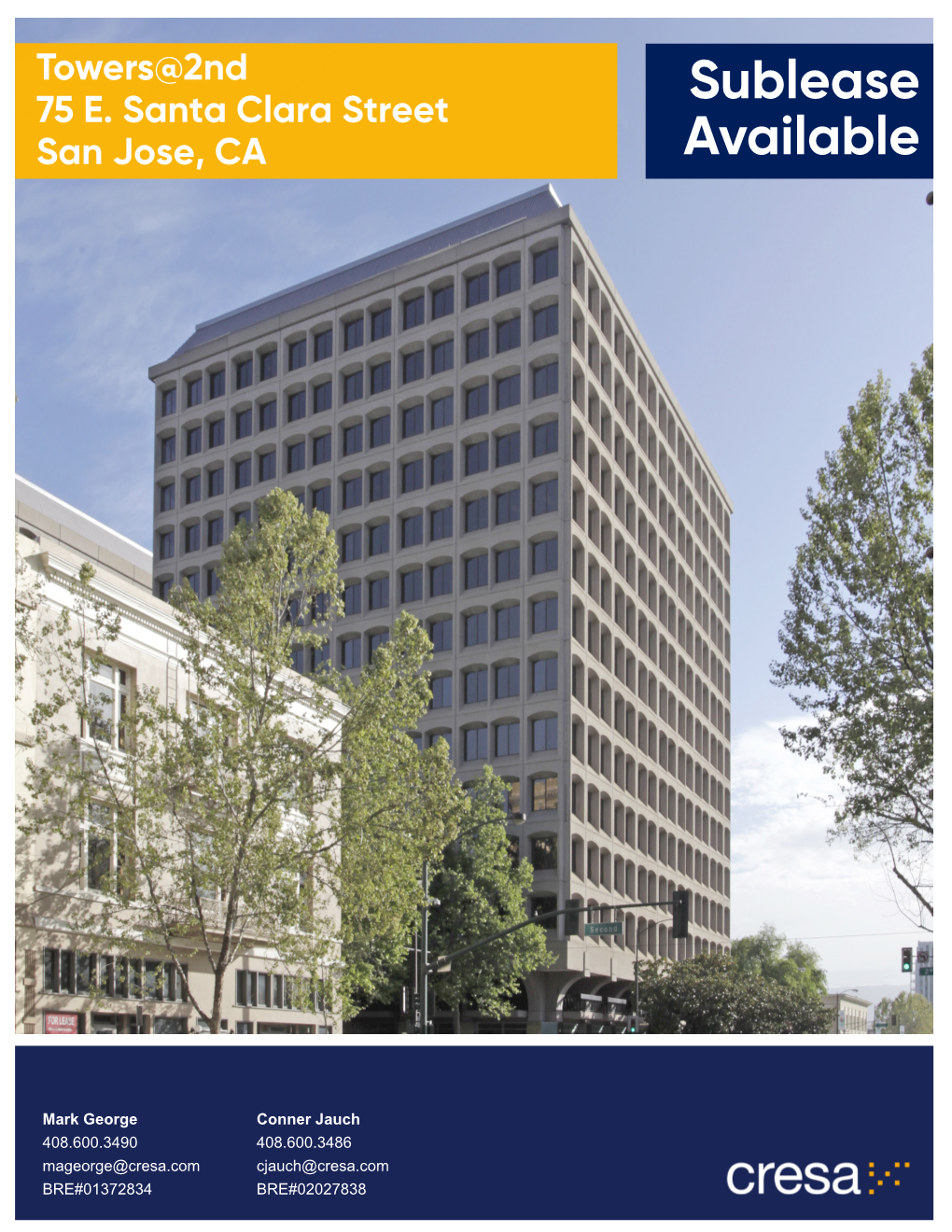 Sublease Available