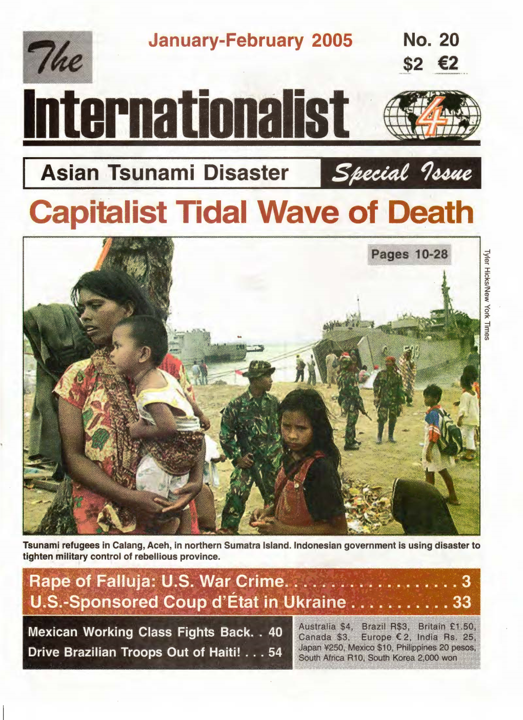 Internationalist Asian Tsunami Disaster - Capitalist Tidal Wave of Death