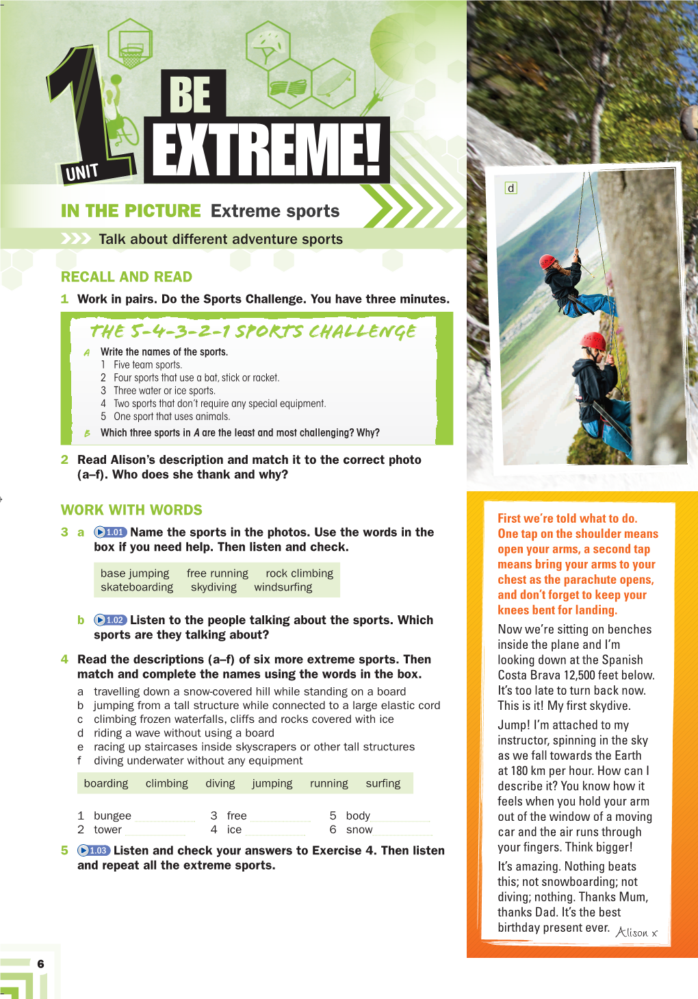 IN the PICTURE Extreme Sports Talk About Different Adventure Sports