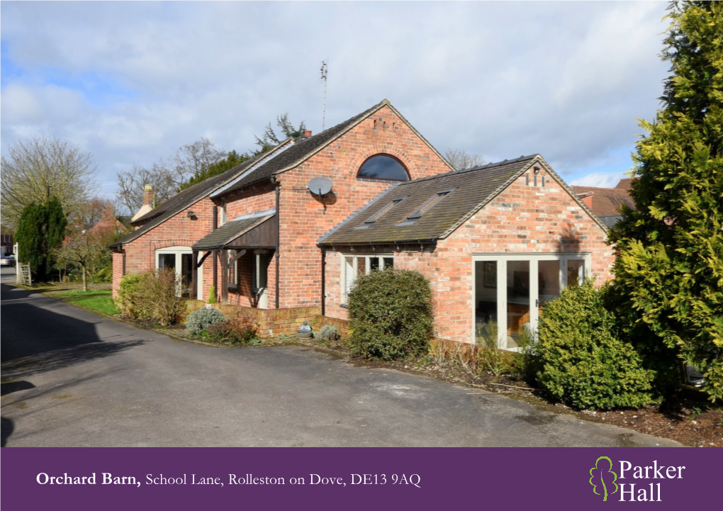 Orchard Barn, Rolleston on Dove