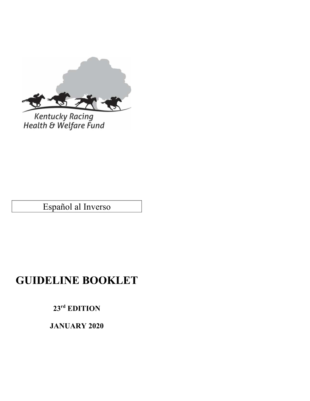 Guideline Booklet