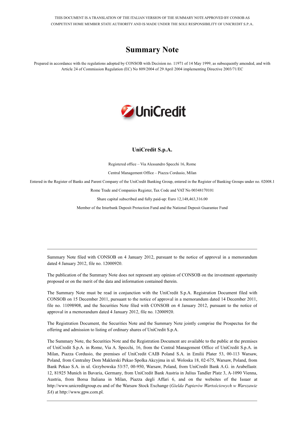 Unicredit Ns Eng 08