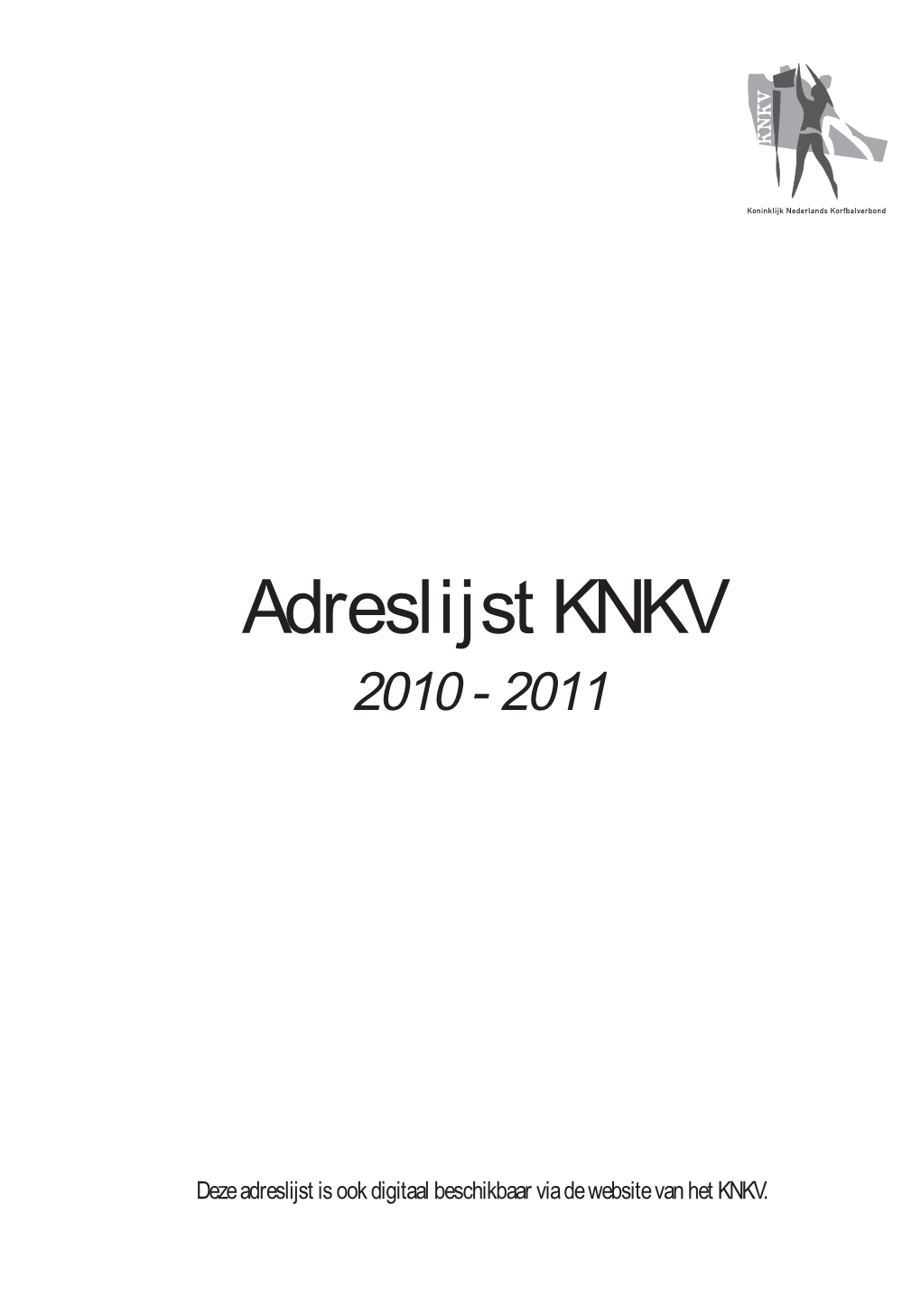 Adreslijst KNKV 2010 - 2011