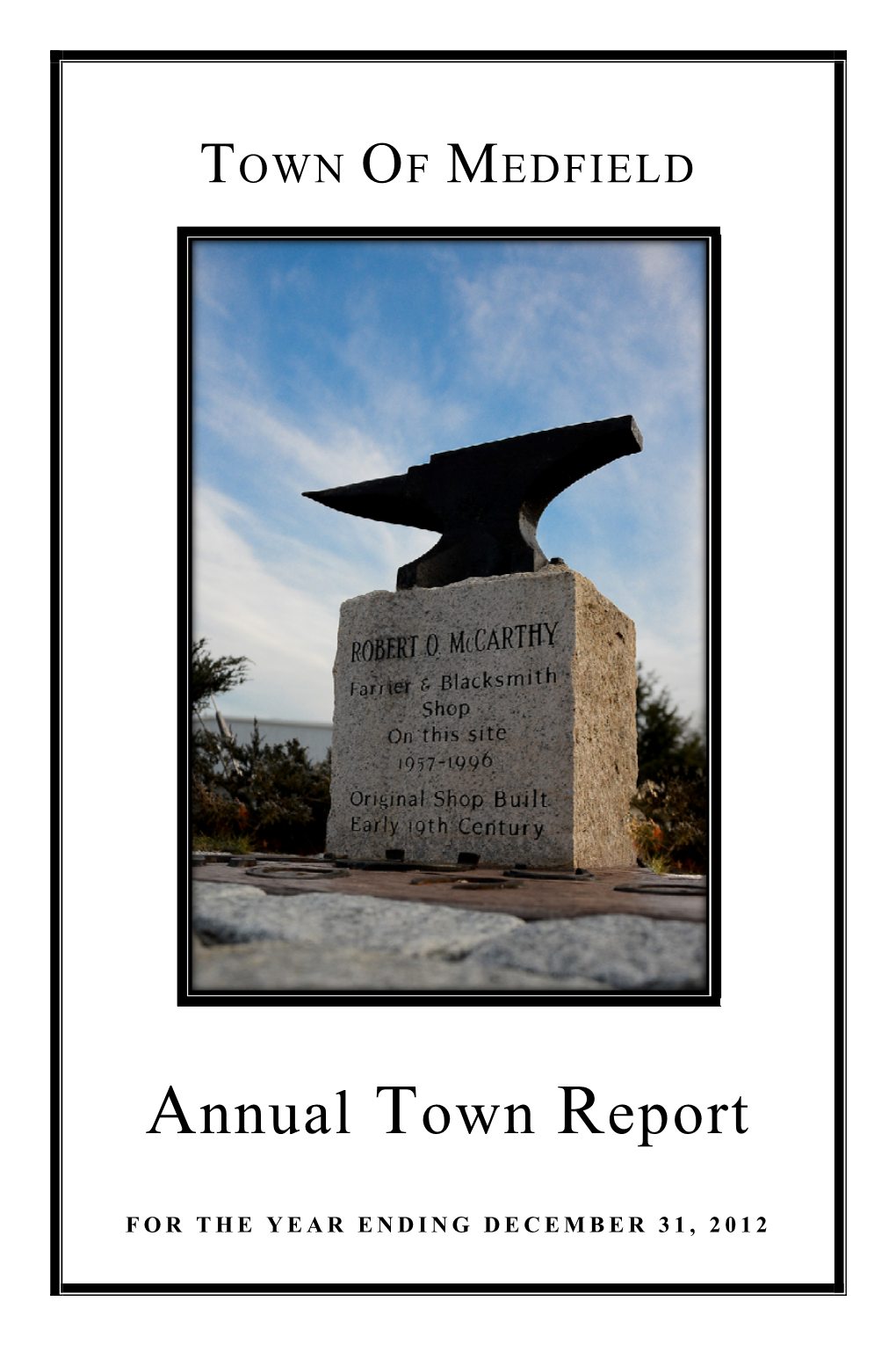 Annual Town Report