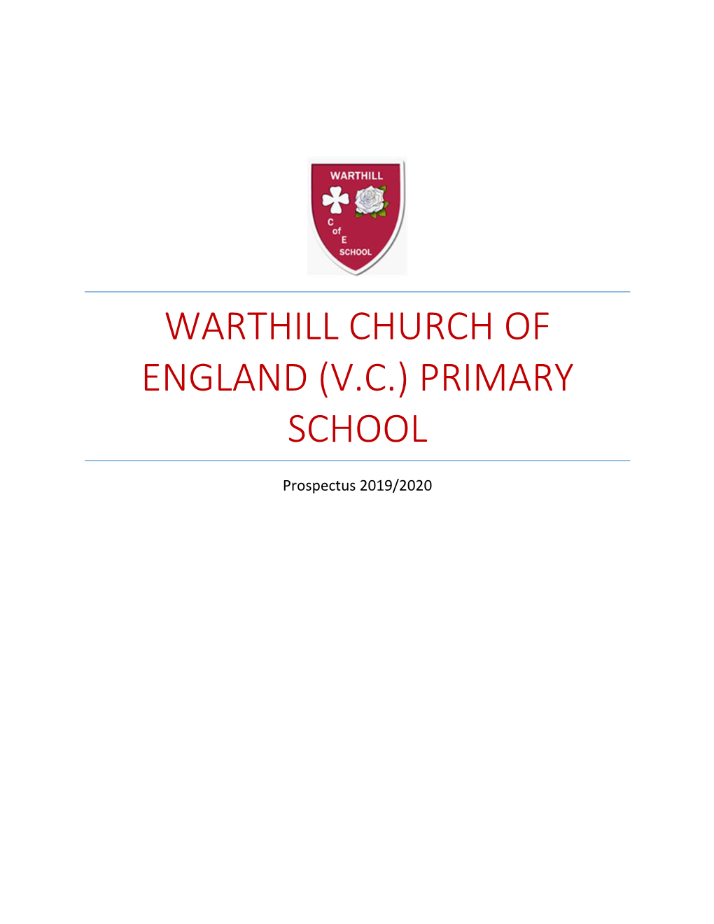 Warthill Church of England (V.C.) Primary School