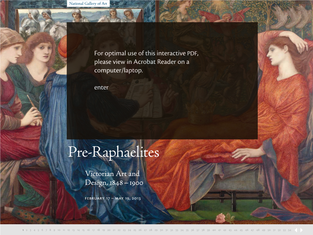 NGA | Pre-Raphaelites: Victorian Art and Design, 1848-1900