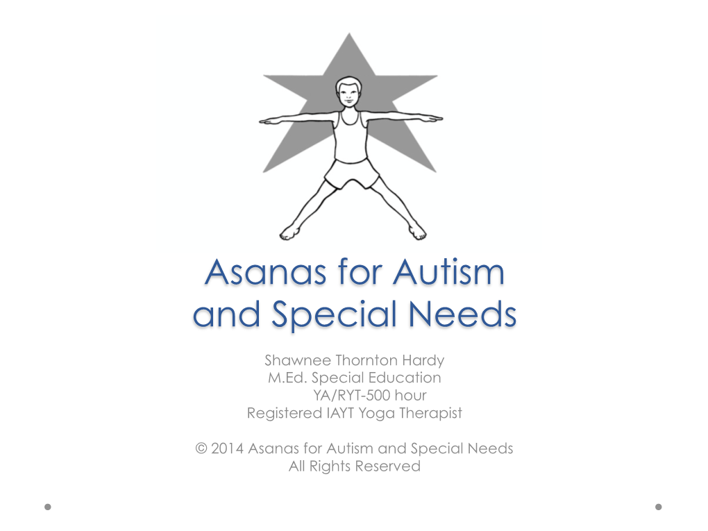 Asanas for Autism and Special Needs