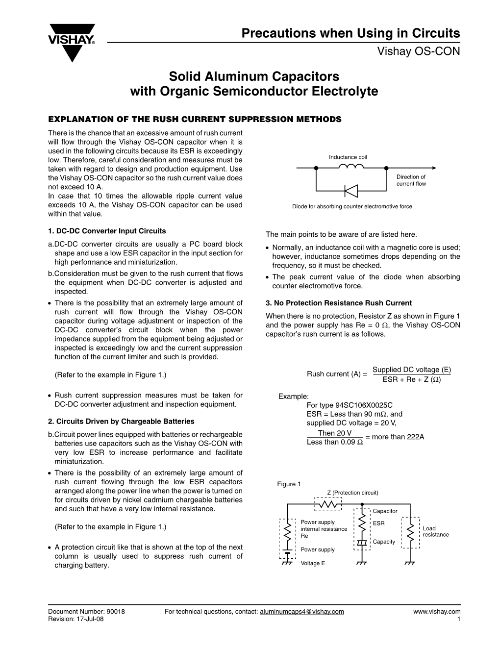 Solid Aluminum Capacitors with Organic Semiconductor Electrolyte