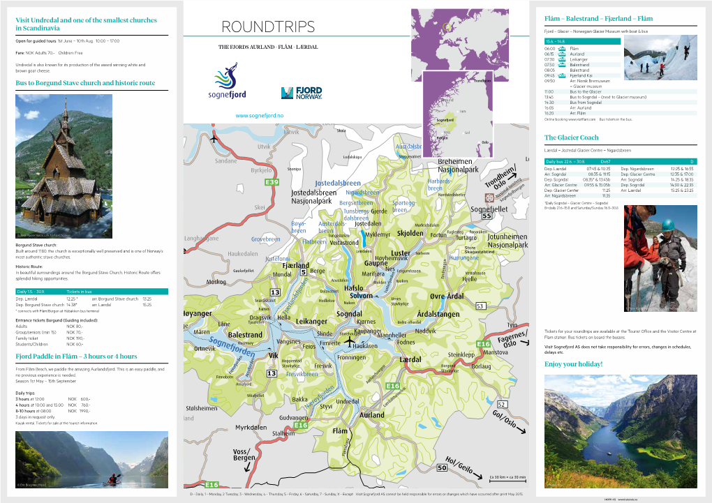 Roundtrips Aurland