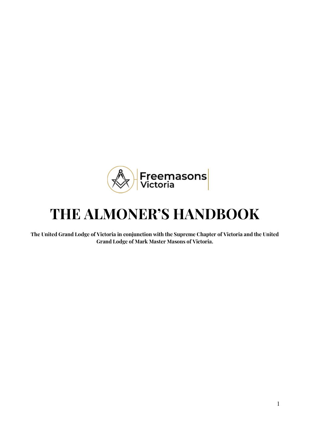 The Almoner's Handbook