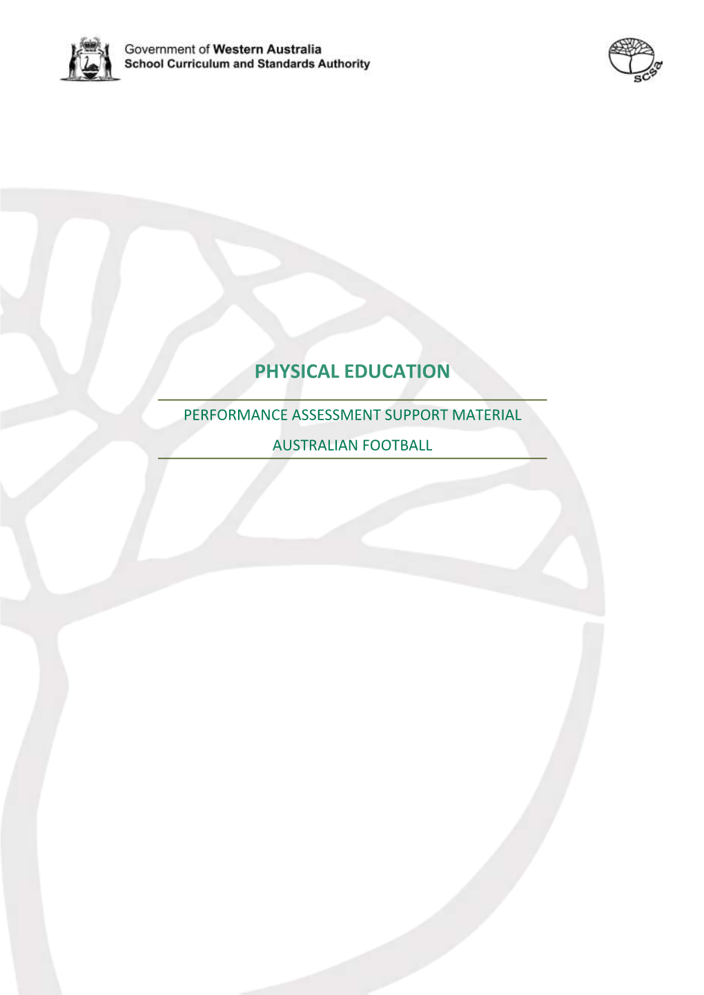 PDF Physical Education Performance Assessment Support Material