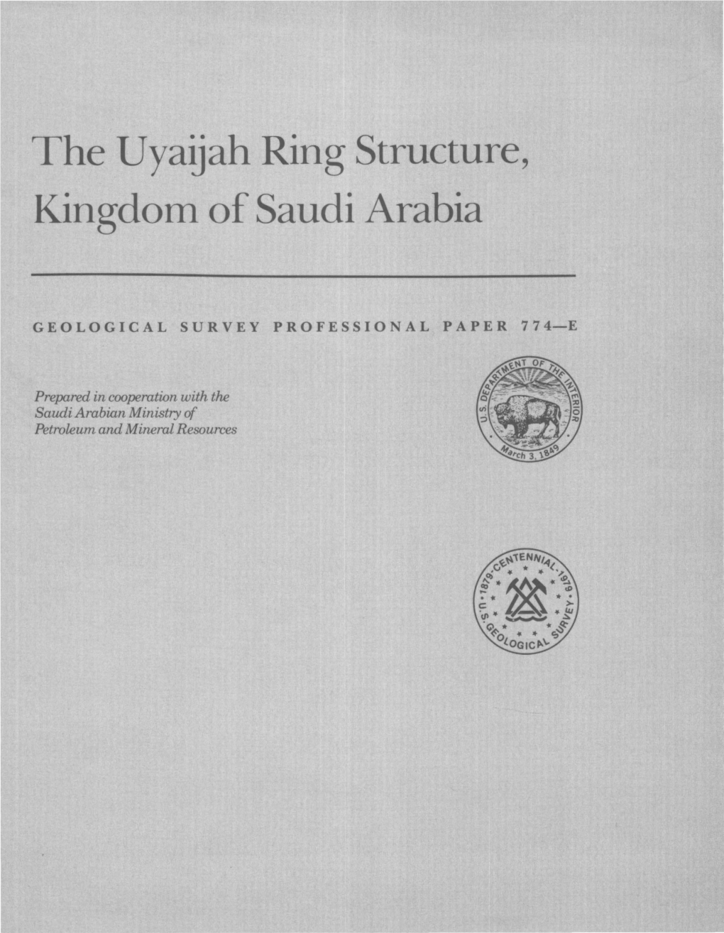 The Uyaijah Ring Structure, Kingdom of Saudi Arabia