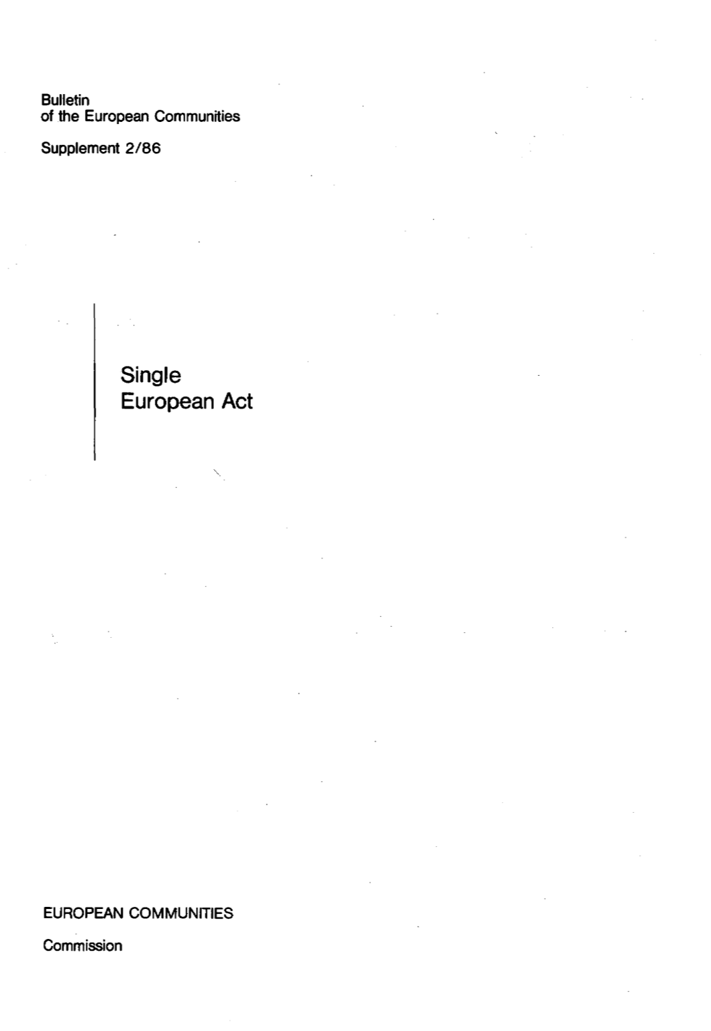 Single European Act