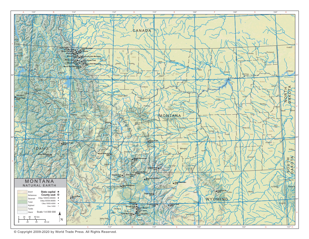 MONTANA Clark Fork Meagher Orofino Rosebud Helena White Sulphur Clearwater R