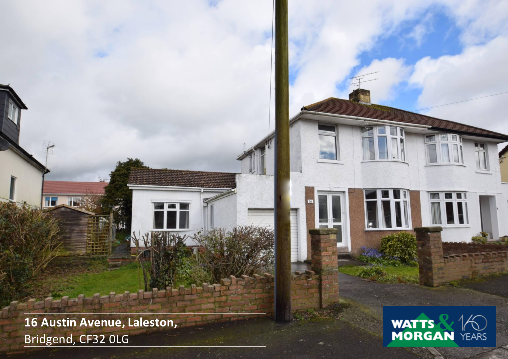 16 Austin Avenue, Laleston, Bridgend, CF32 0LG