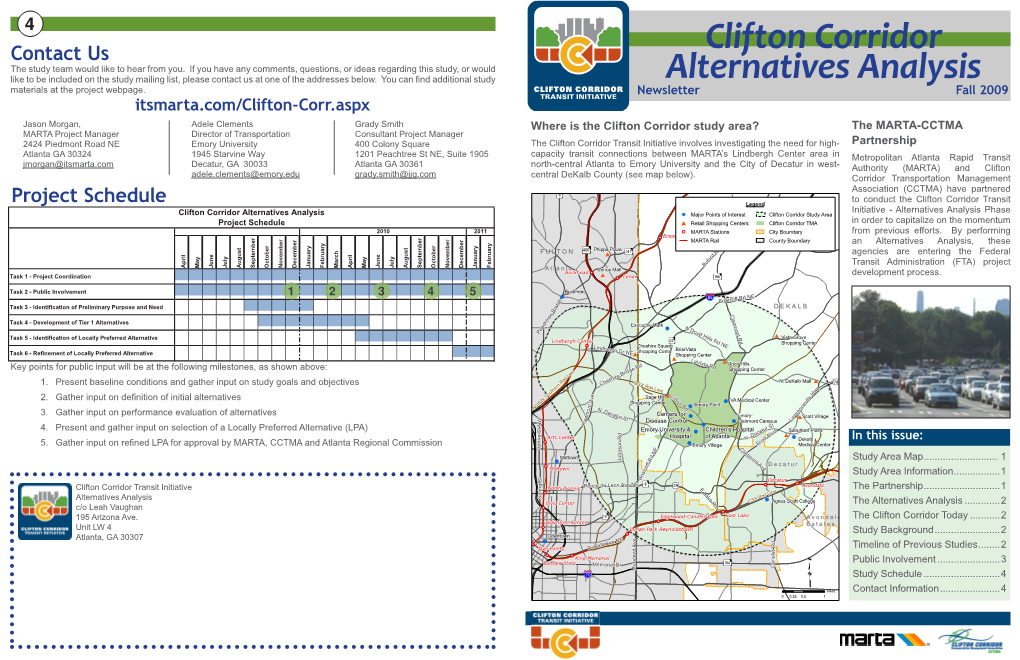 Q Clifton Corridor Alternatives Analysis