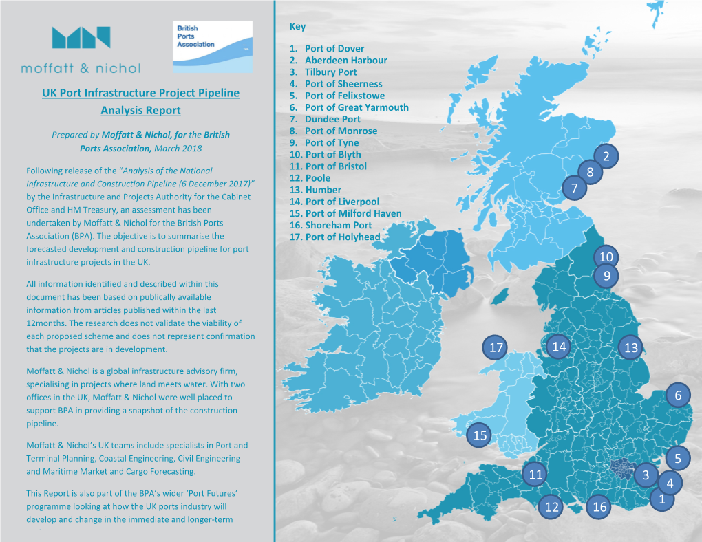 UK Port Infrastructure Project Pipeline Analysis Report