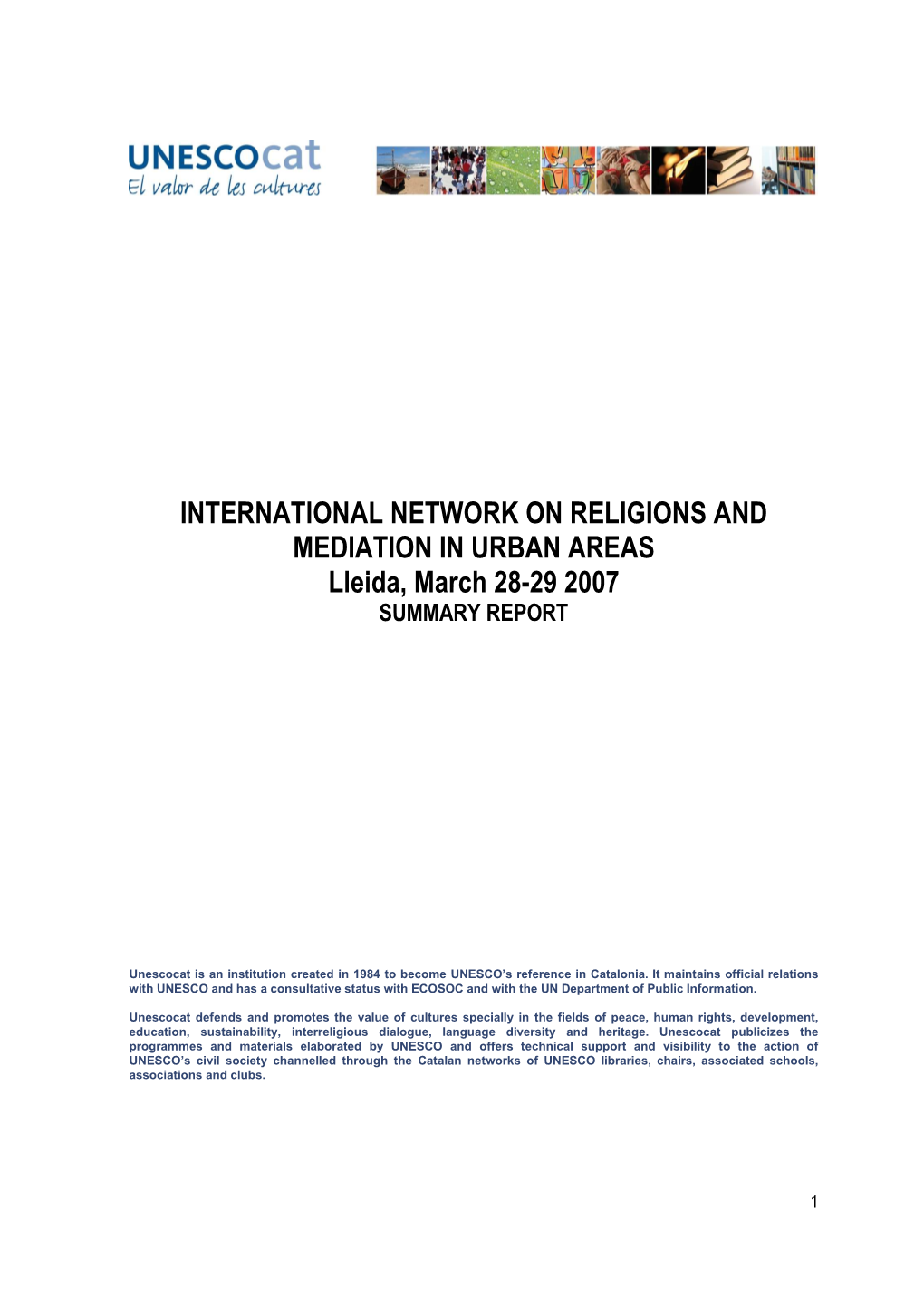 International Network Report