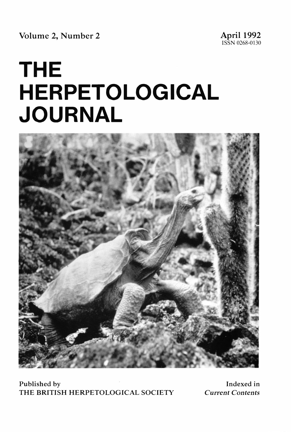 The Herpetological Journal