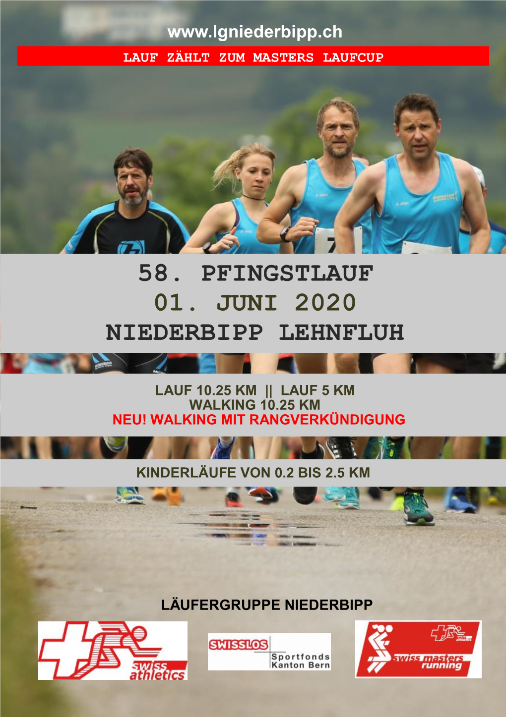 58. Pfingstlauf 01. Juni 2020 Niederbipp Lehnfluh