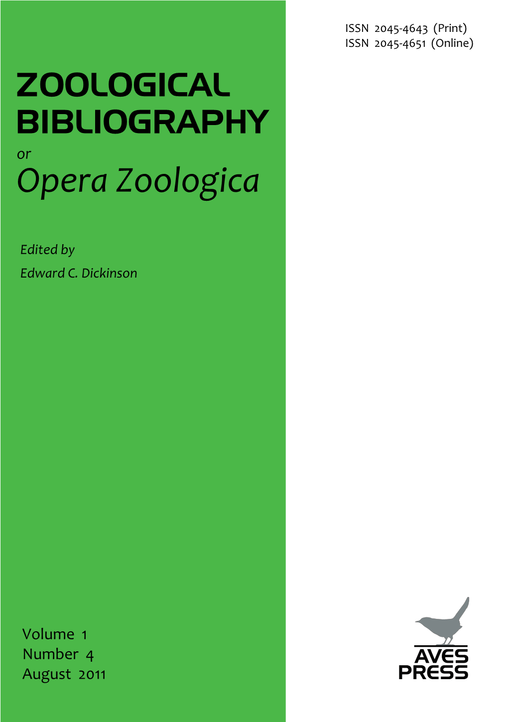 Opera Zoologica