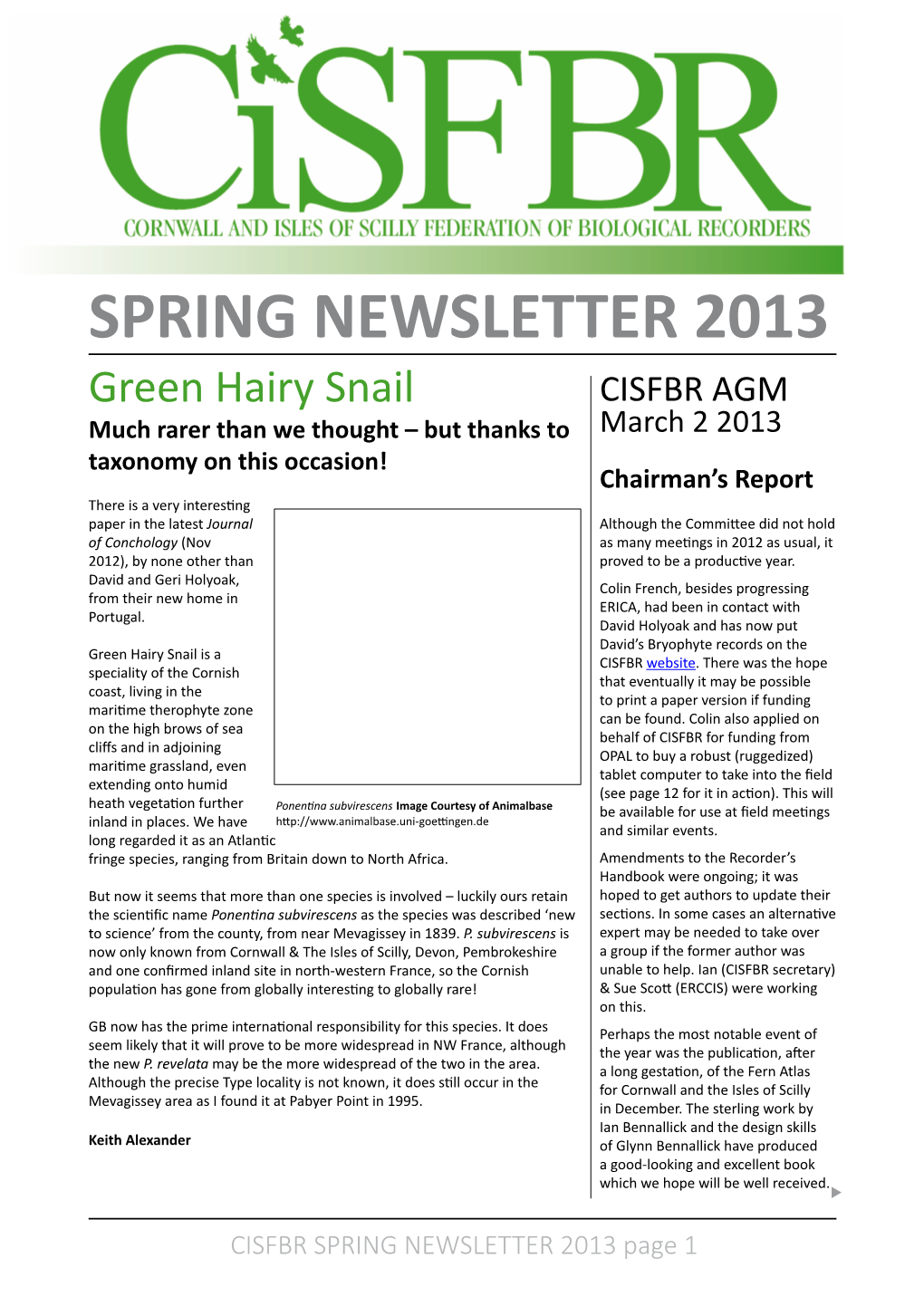 CISFBR Newsletter Spring 2013.Pdf