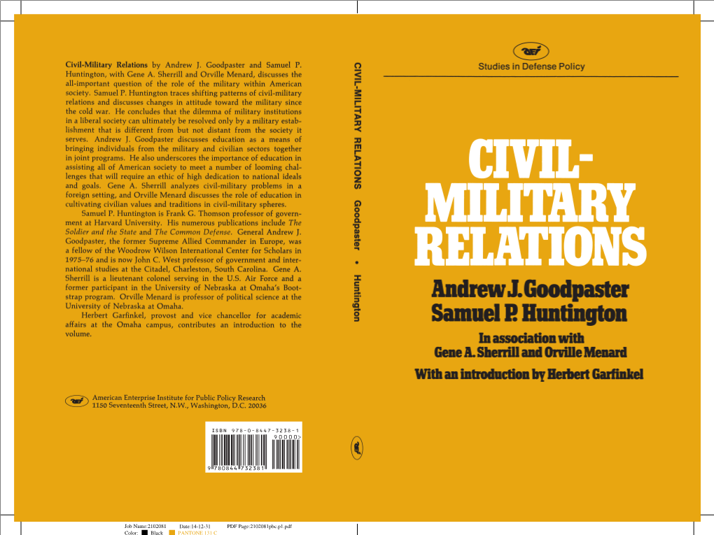 Civil-Military-Relations Text.Pdf