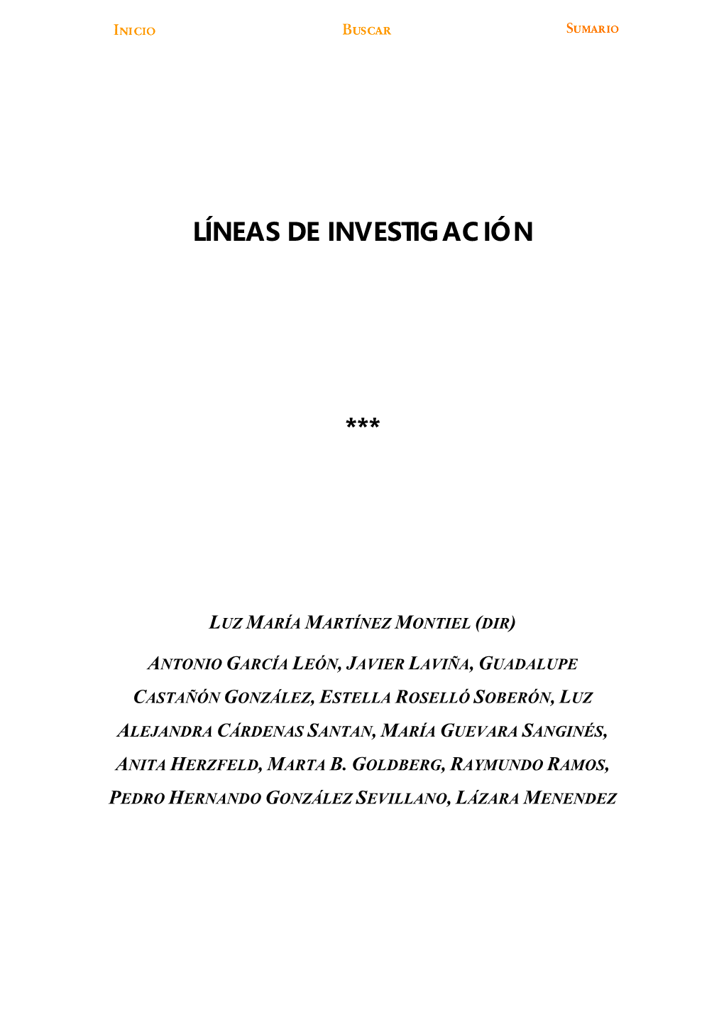 Líneas De Investigación